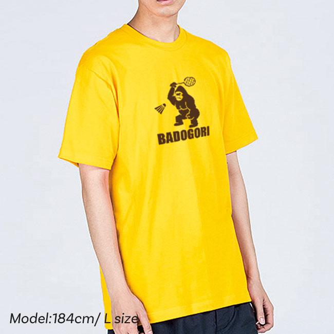 BADOGORI(バドゴリ) ユニセックス コットン ロゴ ヘビーウェイトTシャツ バドミントンTシャツ BGMT005(26y7m) |  | 10