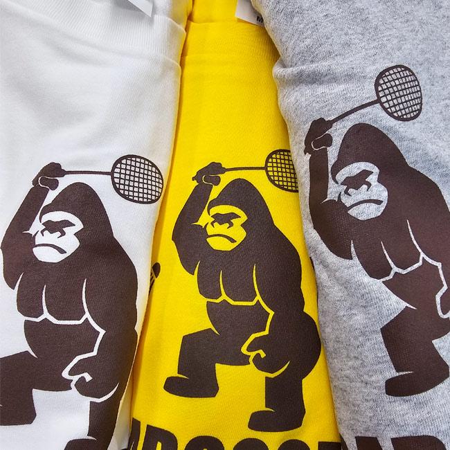 BADOGORI(バドゴリ) ユニセックス コットン ロゴ ヘビーウェイトTシャツ バドミントンTシャツ BGMT005(26y7m) |  | 08