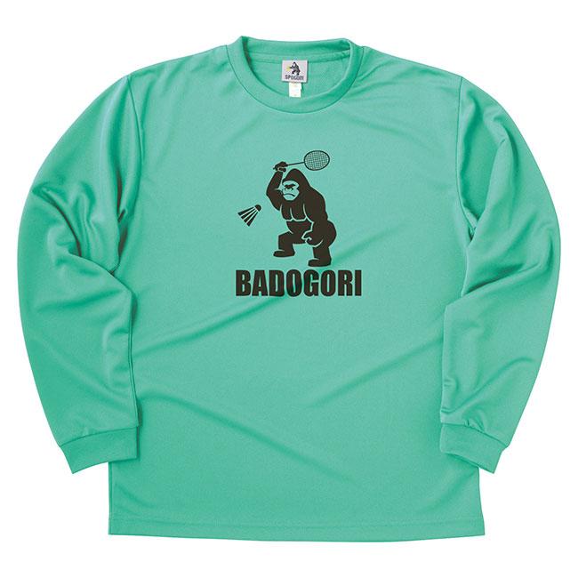 長袖 BADOGORI(バドゴリ) ユニセックス ベーシックアイコン シルクプリント ロングスリーブ ドライTシャツ バドミントン BGMT003(23y12m) |  | 03
