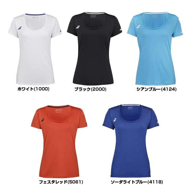 ＵＳサイズ バボラ(Babolat) 2024 レディース プレー キャップスリーブ ゲームシャツ 3WP2011(24y9mテニス用ゲームウェア) | Babolat | 01