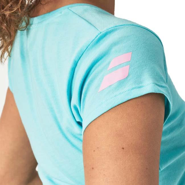 ＵＳサイズ バボラ(Babolat) 2023 SS レディース EXERCISE エクササイズ フラッグ 半袖Tシャツ 4WS23442(23y2mテニス) | Babolat | 16