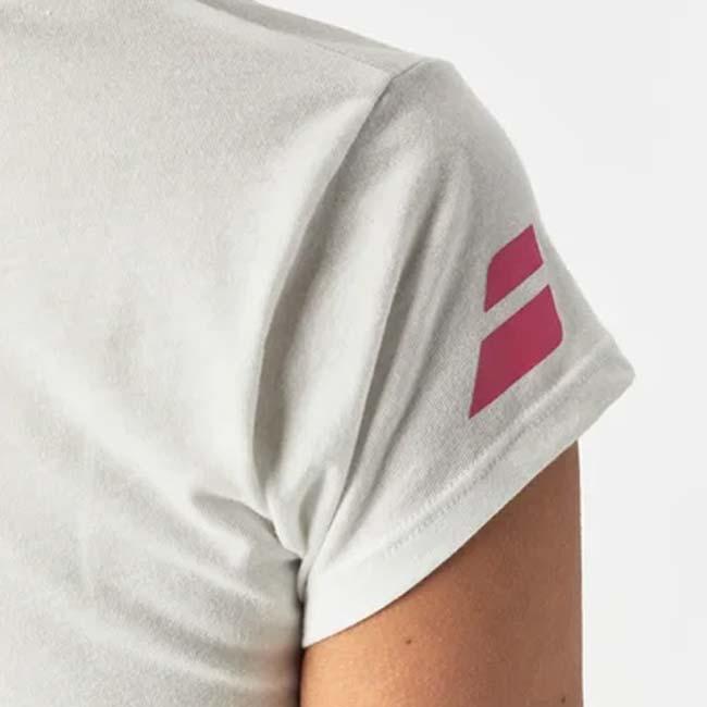 ＵＳサイズ バボラ(Babolat) 2023 SS レディース EXERCISE エクササイズ メッセージ 半袖Tシャツ 4WS23445(23y2mテニス) | Babolat | 16