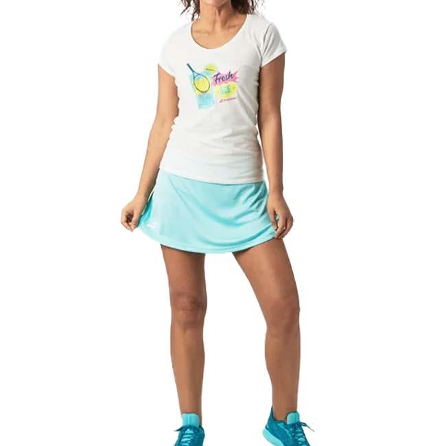 ＵＳサイズ バボラ(Babolat) 2023 SS レディース EXERCISE エクササイズ メッセージ 半袖Tシャツ 4WS23445(23y2mテニス) | Babolat | 17