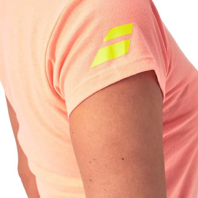 ＵＳサイズ バボラ(Babolat) 2023 SS レディース EXERCISE エクササイズ メッセージ 半袖Tシャツ 4WS23445(23y2mテニス) | Babolat | 08