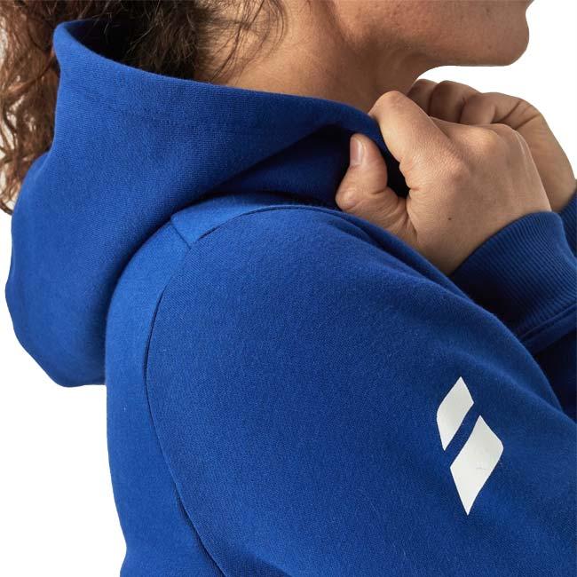 ＵＳサイズ バボラ(Babolat) 2023 SS レディース EXERCISE エクササイズ フーティ フード付きスウェット 4WTE041-4000 エステートブルー | Babolat | 07