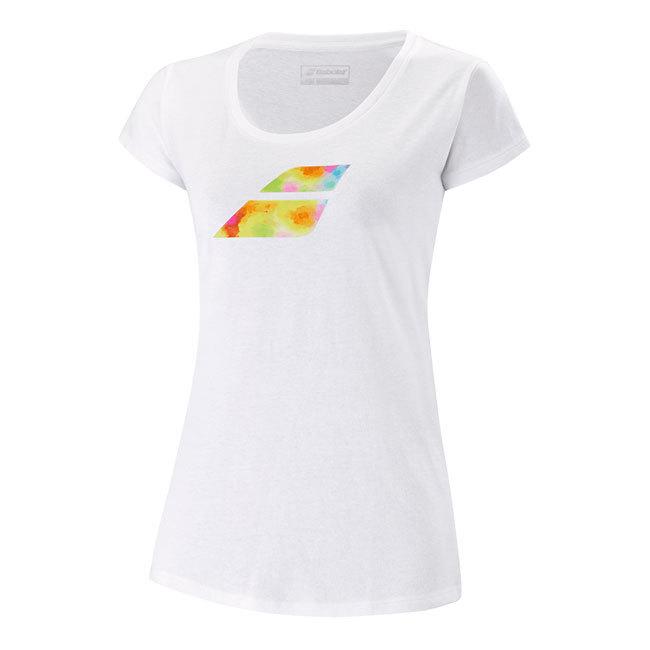 在庫処分特価 ＵＳサイズ バボラ(Babolat) 2021 SS レディース EXERCISE(エクササイズ) ビッグブラッグ 半袖Tシャツ 4WS21442(21y2mテニス) | Babolat | 04