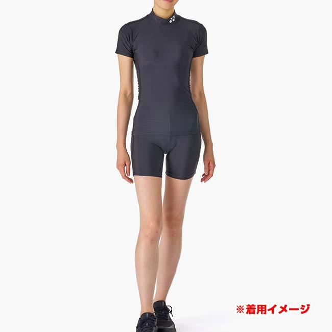 日本サイズ ヨネックス(YONEX) 2026 レディース STB フィットネスモデル スタンダード ハイネック半袖シャツ 機能インナー STBF1520(26y2mトレーニング) | YONEX | 05