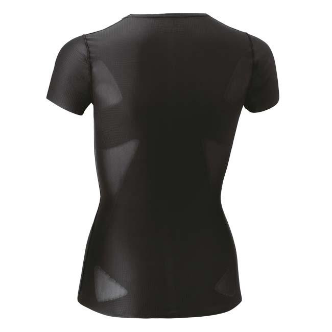 日本サイズ ヨネックス(YONEX) 2024 レディース STB アスリートモデル Uネック半袖シャツ 機能インナー STBA1512-007 ブラック(24y3mトレーニング) | YONEX | 01