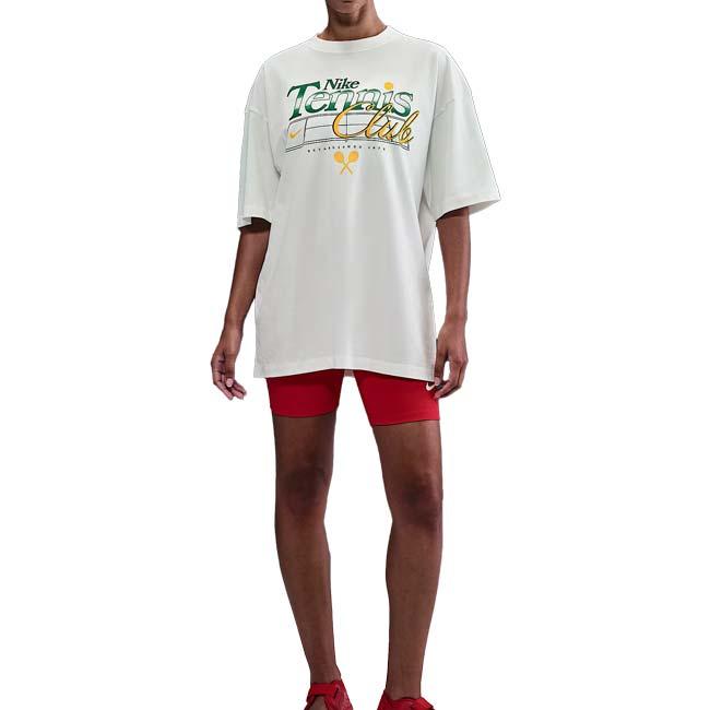 在庫処分特価 日本サイズ ナイキ(NIKE) 2025 FA レディース スポーツウエア AS オーバーサイズド テニスクラブ プリントTシャツ IH8493-133 セイル(25y7mテニス) |  | 04