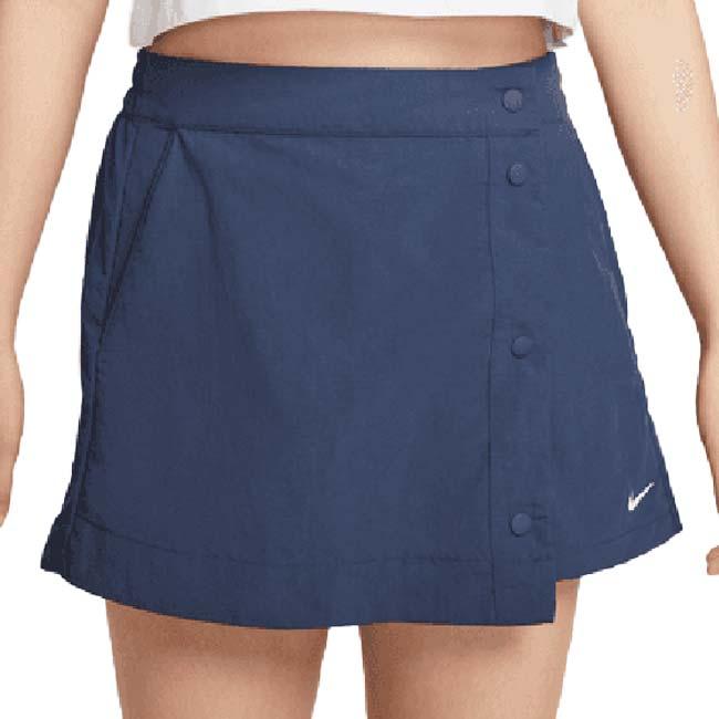 在庫処分特価 日本サイズ ナイキ(NIKE) 2025 FA レディース スポーツウエア エッセンシャル ウーブン ショートパンツ HM6980-410 Mネイビー×セイル | NIKE