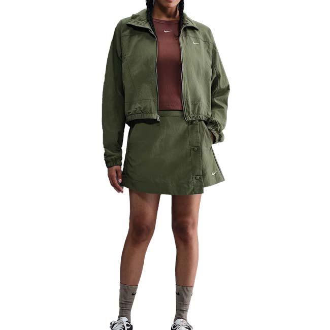 在庫処分特価 日本サイズ ナイキ(NIKE) 2025 FA レディース スポーツウエア エッセンシャル ウーブン ショートパンツ HM6980-222 Mオリーブ×セイル | NIKE | 04