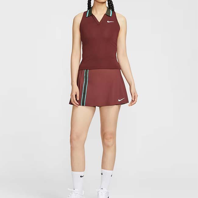 新品　NIKE ナイキ スコート フローラル　全仏モデル　US-S 日本サイズL NIKE（ナイキ） 日本サイズ 2025 SU レディース コート スラム Dri-FIT