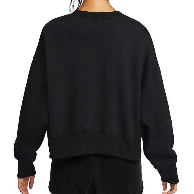 在庫処分特価 ナイキ(NIKE) 2025 SP レディース COURT PHOENIX FLEECE オーバーオーバーサイズ クルーネック 長袖スウェットシャツ HQ0352-010(24y12mテニス) | NIKE | 01