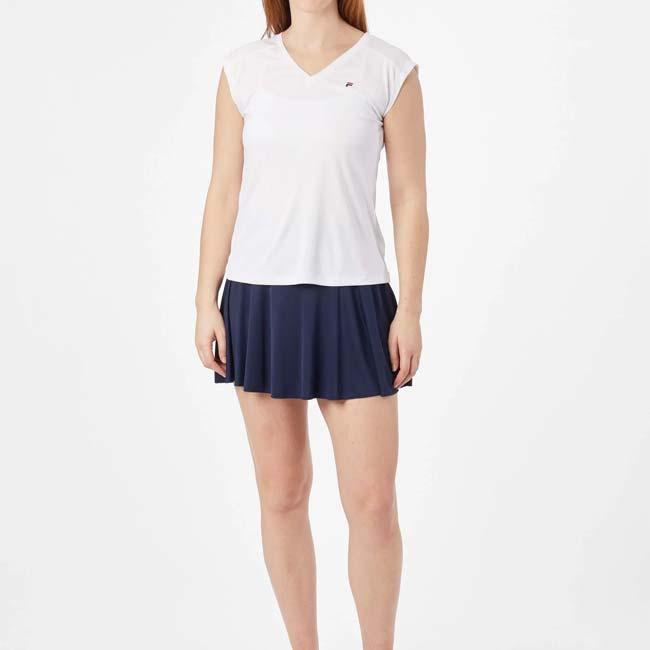 ＵＳサイズ FILA(フィラ) 2024 レディース MAIA マイア Vネック ゲームシャツ FBL241340(24y11mテニス用ゲームウェア) | FILA | 07