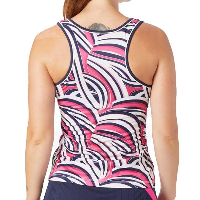 在庫処分特価 ＵＳサイズ FILA(フィラ) 2023 FW レディース MARIA(マリア) プリントタンクトップ US Open UOL239312E(23y11mテニス) | FILA | 06