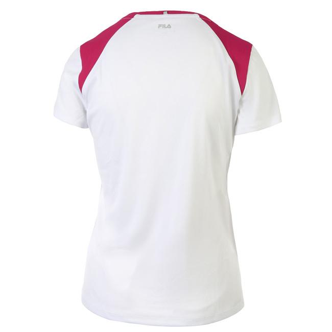 在庫処分特価 ＵＳサイズ FILA(フィラ) レディース Josephine(ジョゼフィーヌ) 半袖Tシャツ XFL229174(22y1mテニス) | FILA | 03