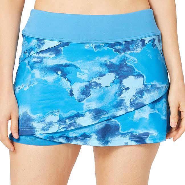 在庫処分特価 ＵＳサイズ FILA(フィラ) レディース DEUCE COURT デュースコート ティアードプリントスカート TW13A888(22y1mテニス) | FILA | 06