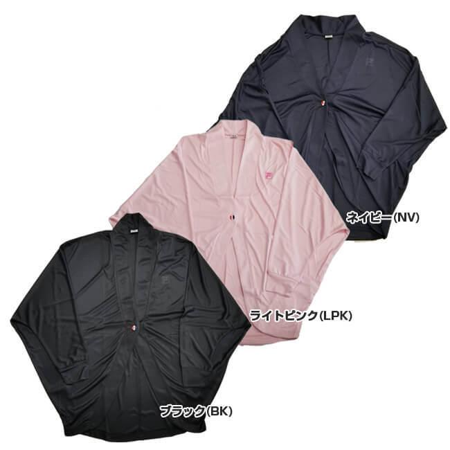 在庫処分特価 日本サイズ FILA(フィラ) レディース FITNESS 長袖ボレロ ドルマンスリーブ カーディガン 410-648(21y7mトレーニング) | FILA | 01