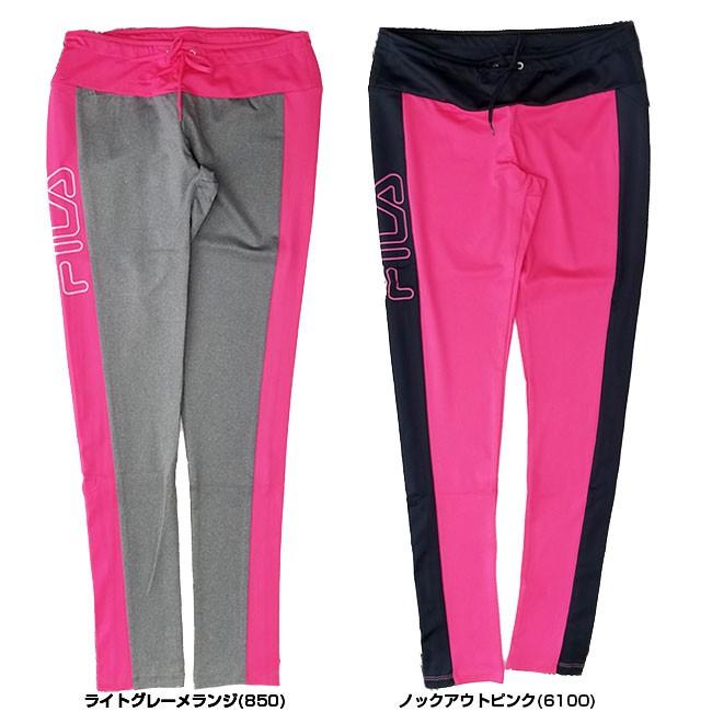 在庫処分特価 ＵＳサイズ フィラ(FILA) レディース CAMILLA(カミラ) レギンス ロングパンツ ロングタイツ FBT201008L(20y3mテニス) | FILA | 01