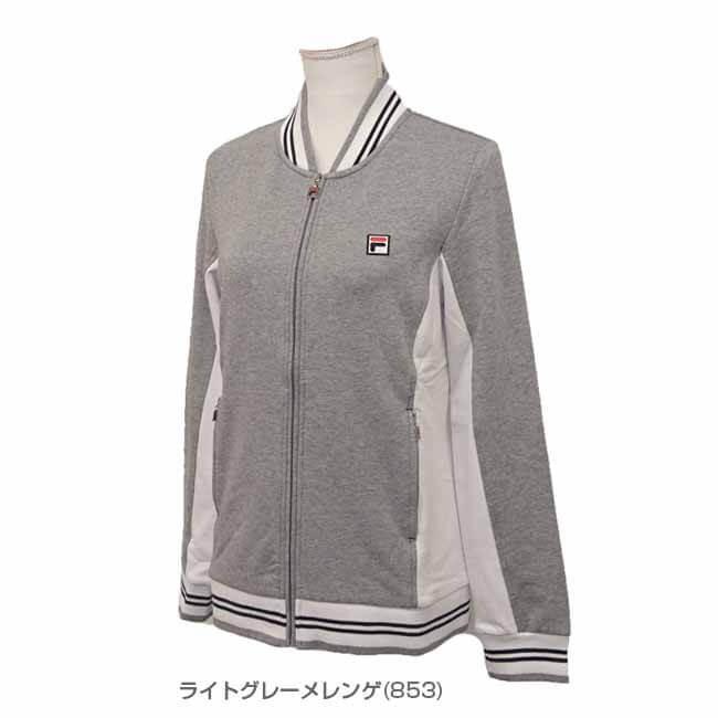在庫処分特価 ＵＳサイズ フィラ(FILA) レディース ジョアナ スウェット ジャケット FLL191072(19y2mテニス) | FILA | 01