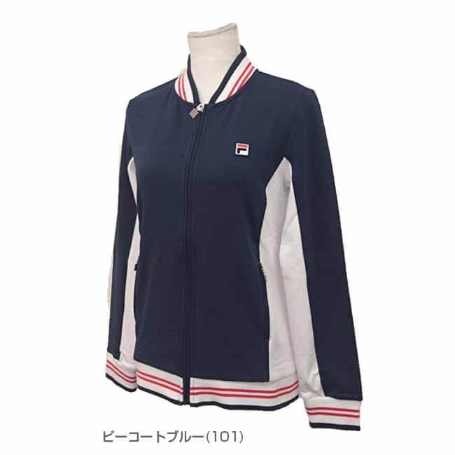 在庫処分特価 ＵＳサイズ フィラ(FILA) レディース ジョアナ スウェット ジャケット FLL191072(19y2mテニス) | FILA | 03