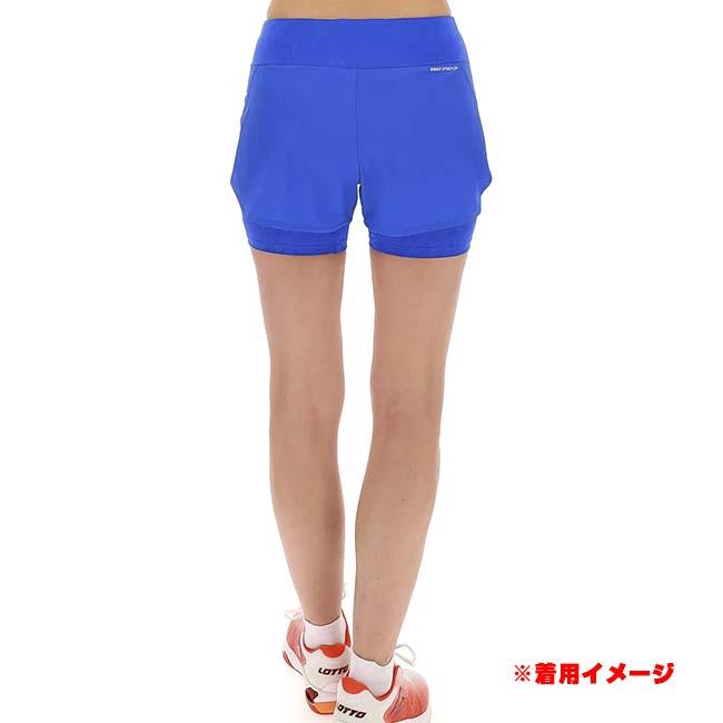 EUサイズ ロット(LOTTO) 2026 レディース TECH テック W II D1 MELBOURNE ゲームショートパンツ 220439-03A ブルー(26y3mテニス用ゲームウェア) | LOTTO | 03