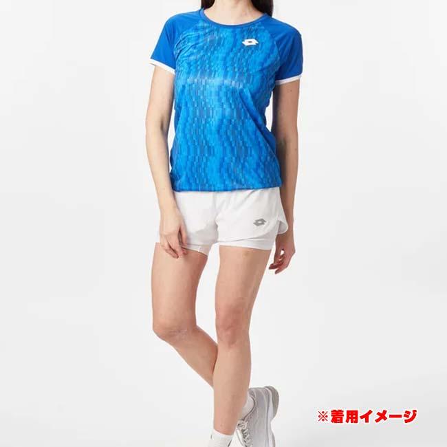 EUサイズ ロット(LOTTO) レディース TECH W II D1 ゲームショートパンツ 220439(25y12mテニス用ゲームウェア) | LOTTO | 05