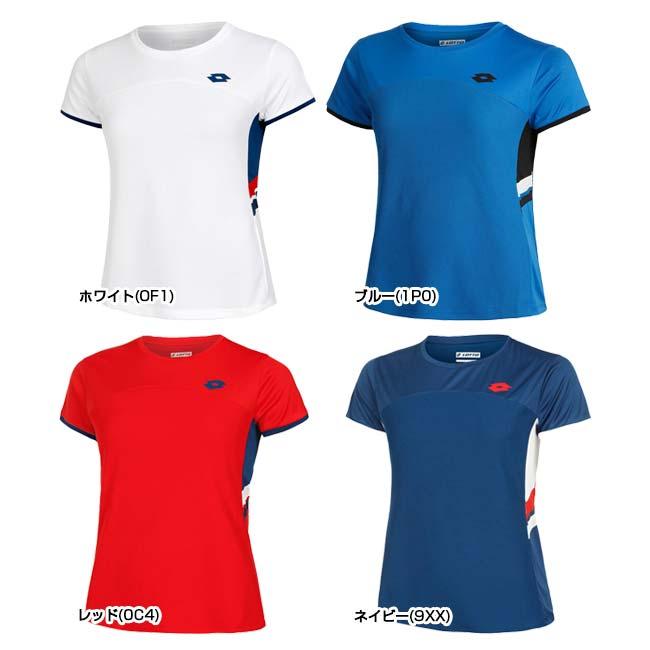 EUサイズ ロット(LOTTO) レディース SQUADRA スクアドラ W III 半袖Tシャツ 218795(24y3mテニス) | LOTTO | 01