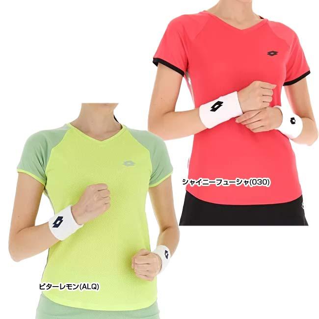 EUサイズ ロット(LOTTO) レディース SUPERRAPIDA スーパーラピダ W VI 半袖Tシャツ 218840(24y3mパデル) | LOTTO | 01