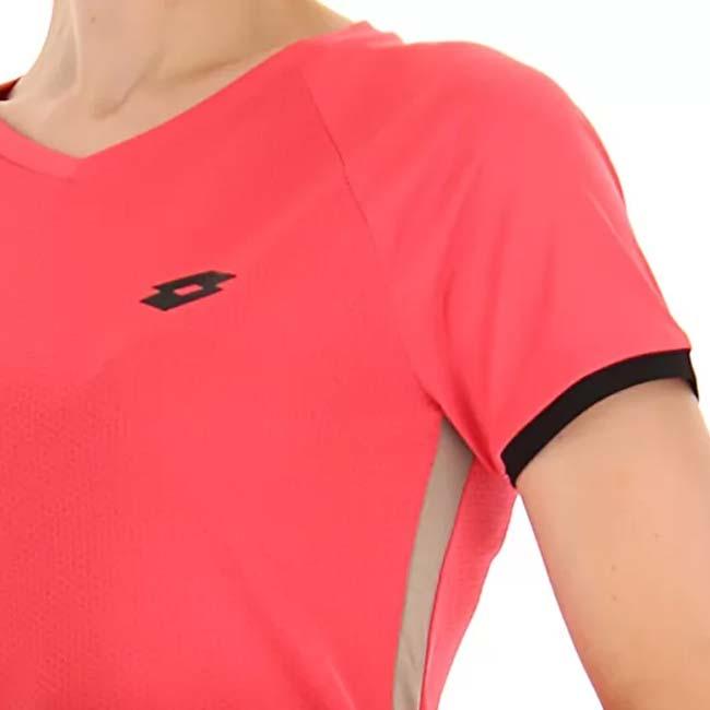 EUサイズ ロット(LOTTO) レディース SUPERRAPIDA スーパーラピダ W VI 半袖Tシャツ 218840(24y3mパデル) | LOTTO | 07