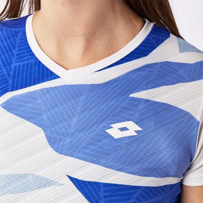EUサイズ ロット(LOTTO) レディース TECH テック WI - D2 プリント 半袖Tシャツ 218783(24y3mテニス) | LOTTO | 04