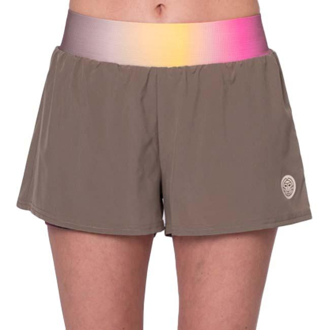 海外サイズ BIDI BADU(ビディバドゥ) 2025 SP レディース スペクトラム 2in1 ゲームショートパンツ W1470004-LBWCOYW(25y2mテニス用ゲームウェア) | 