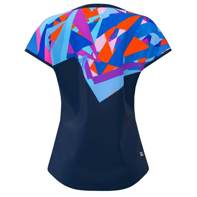 海外サイズ BIDI BADU(ビディバドゥ) 2024 FA レディース SPIKE キャップスリーブ ゲームシャツ W2620026-DBLBL Dブルー×BL(24y6mテニス用ゲームウェア) |  | 03