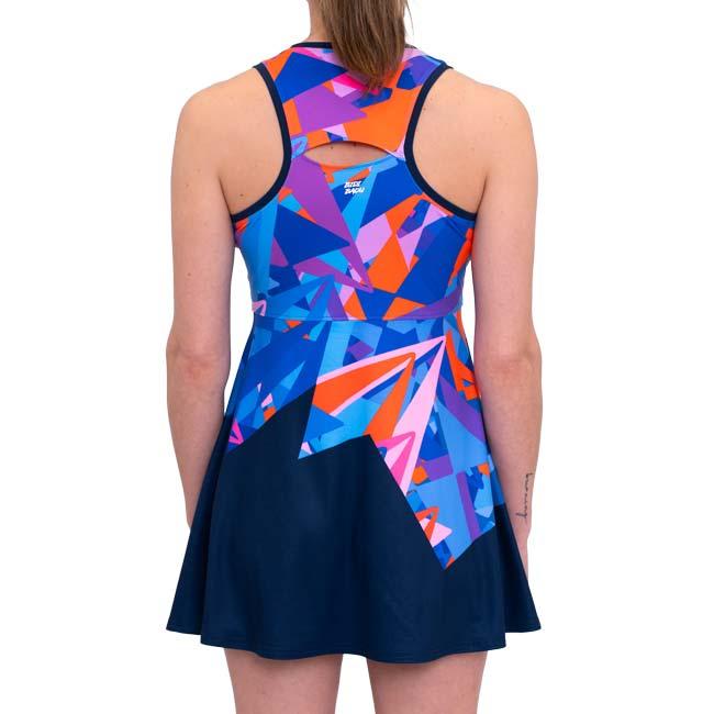 海外サイズ BIDI BADU(ビディバドゥ) 2024 FA レディース SPIKE ゲームドレス W2300008-DBLBL ダークブルー×ブルー(24y6mテニス用ゲームウェア) |  | 01