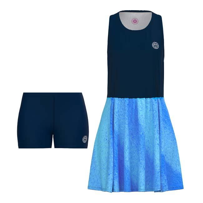 在庫処分特価 BIDI BADU(ビディバドゥ) 2024 SS レディース BEACH SPIRIT ビーチスピリット ドレス 2 in 1 W1300005-DBLBL ダークブルー×ブルー | 