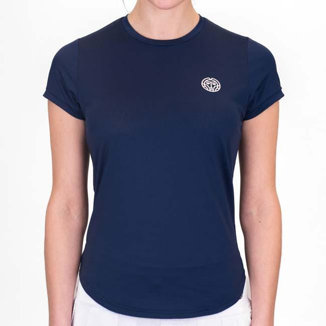 海外サイズ BIDI BADU(ビディバドゥ) レディース CREW 半袖Tシャツ 定番  W1620002-DBL ダークブルー(23y7mテニス) |  | 02