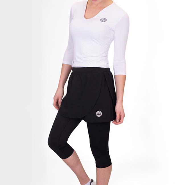 海外サイズ BIDI BADU(ビディバドゥ) レディース CREW スカプリ スカート付き カプリパンツ 定番  W1410002-BK ブラック(23y1mテニス) |  | 05