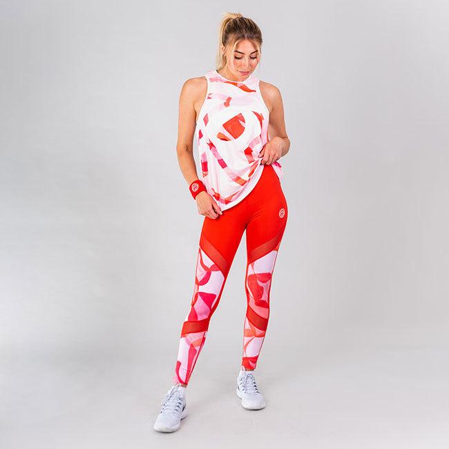 在庫処分特価 海外サイズ BIDI BADU(ビディバドゥ)レディース バイナ(Baina) テック タイツ メッシュ切替ロングスパッツ W164078212-RDOR(21y9mテニス) |  | 04