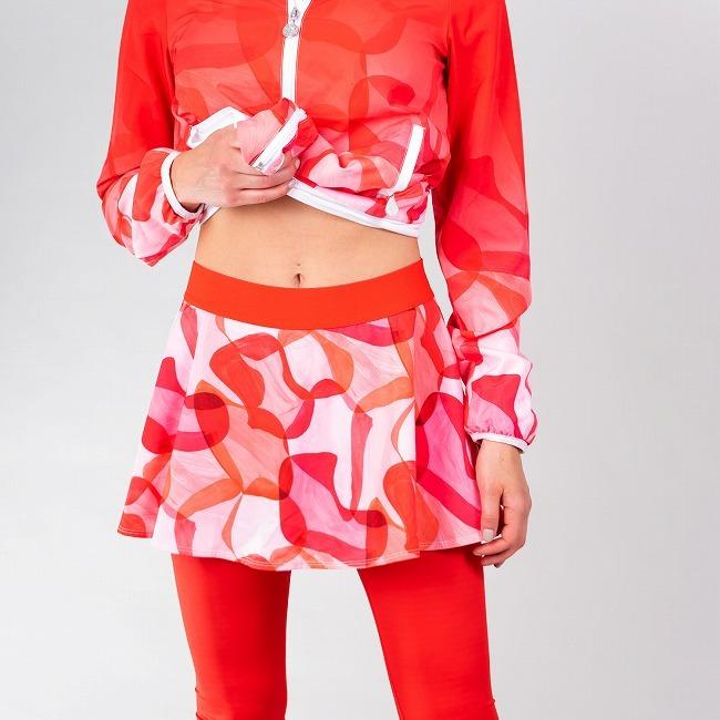 在庫処分特価 海外サイズ BIDI BADU(ビディバドゥ)レディース ファイダ(Faida) テック スカプリ スカート付きカプリパンツ W274036212-RDOR(21y9m) |  | 02