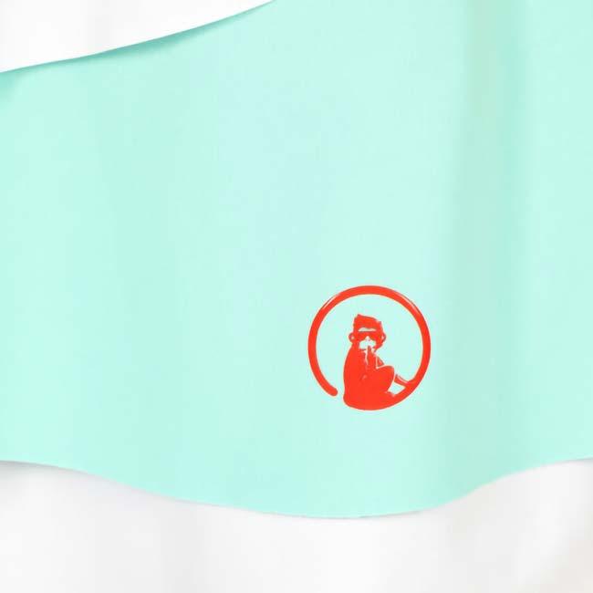 海外サイズ QUIET PLEASE(クワイエットプリーズ) 2025 FS レディース ワイルドフラウンス ゲームスコート QP180064-711 WH×WV(25y7mテニス用ゲームウェア) |  | 02