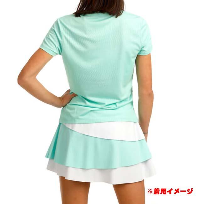 海外サイズ QUIET PLEASE(クワイエットプリーズ) 2025 FS レディース ワイルドフラウンス ゲームスコート QP180064-711 WH×WV(25y7mテニス用ゲームウェア) |  | 05