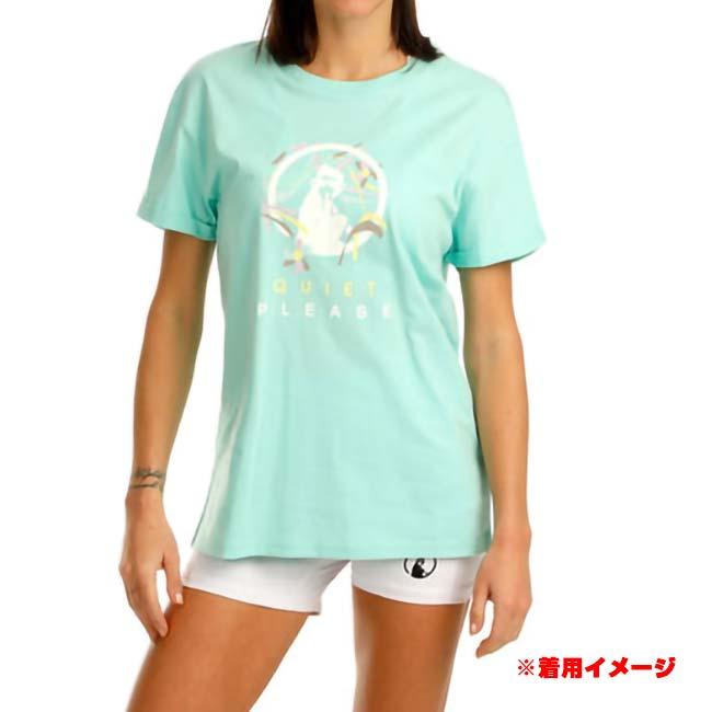 海外サイズ QUIET PLEASE(クワイエットプリーズ) 2025 FS レディース ワイルドスケッチー 半袖プリントTシャツ QP110198-711 ウエーブ(25y7mテニス) |  | 04