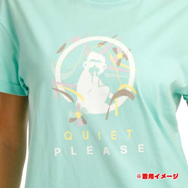 海外サイズ QUIET PLEASE(クワイエットプリーズ) 2025 FS レディース ワイルドスケッチー 半袖プリントTシャツ QP110198-711 ウエーブ(25y7mテニス) |  | 06