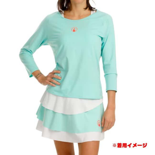 海外サイズ QUIET PLEASE(クワイエットプリーズ) 2025 FS レディース ワイルドストライプ 長袖 ゲームシャツ QP110144-711(25y7mテニス用ゲームウェア) |  | 04