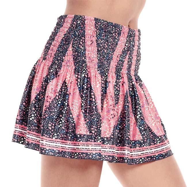 売切りセール！ＵＳサイズ Lucky in love(ラッキーインラブ) レディース ロング フラワーパワー スモック スカート CB522-P04955-MUL |  | 02