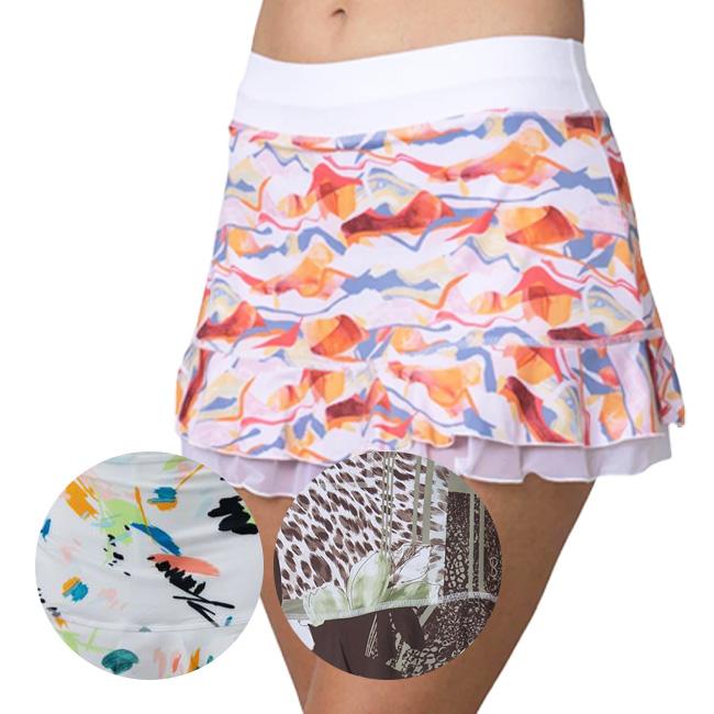 ＵＳサイズ Sofibella(ソフィベラ) レディース UV Colors 13インチ プリントスコート 7010(22y10mテニス) | 