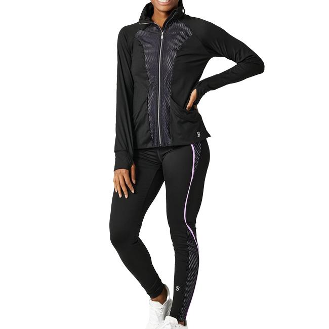 ＵＳサイズ Sofibella(ソフィベラ) レディース Style Ace ジャケット 1591-BLK ブラック(22y10mテニス) |  | 04