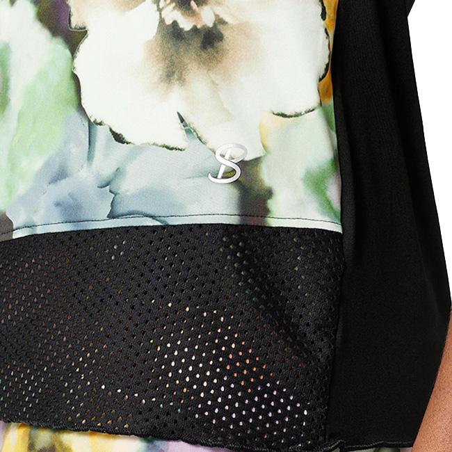 ＵＳサイズ Sofibella(ソフィベラ) レディース Style Ace プリント柄 スリーブレス ノースリーブシャツ 1626-ROS ロゼッタ |  | 03