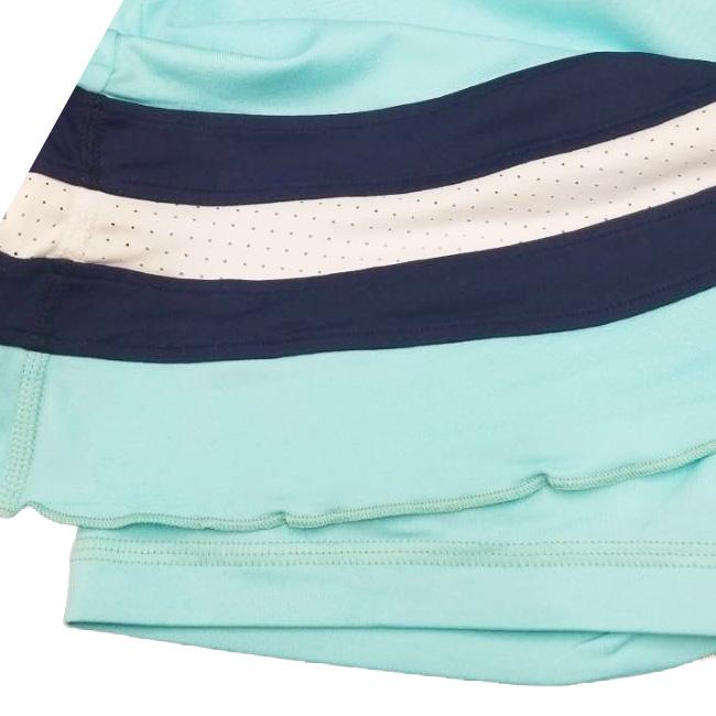 ＵＳサイズ Sofibella(ソフィベラ) レディース Top Spin 14インチ ボーダースコート 1910-AIR エアー(22y10mテニス) |  | 03