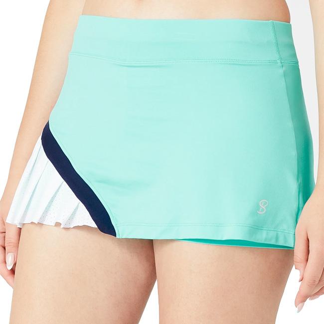 ＵＳサイズ Sofibella(ソフィベラ) レディース Top Spin 12インチ サイドフリルスコート 1802-AIR エアー(22y10mテニス) | 